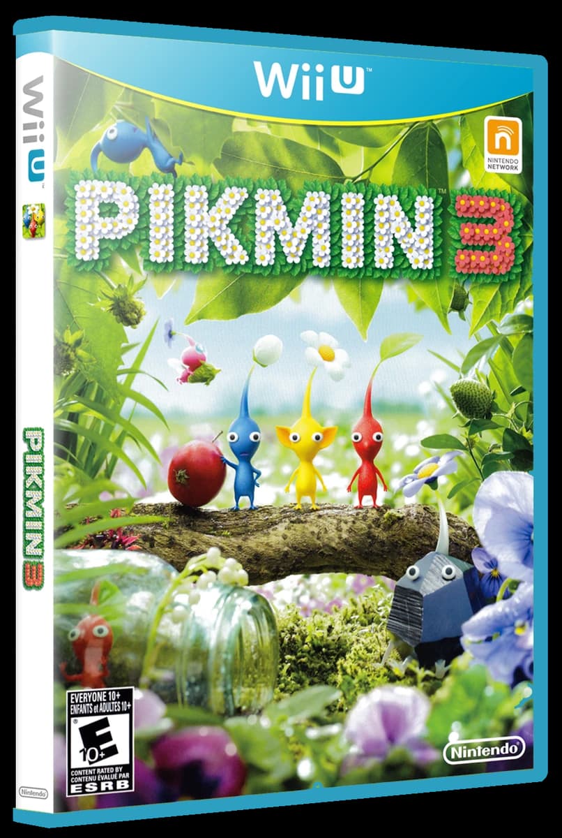 Pikmin 3 box art