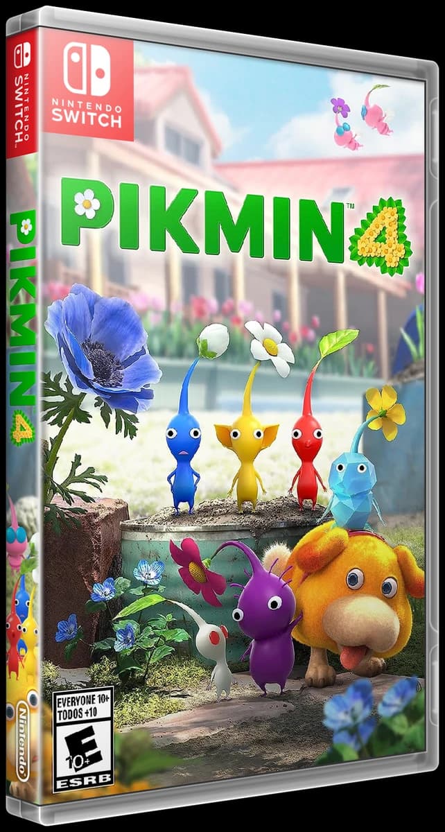 Pikmin 4 box art