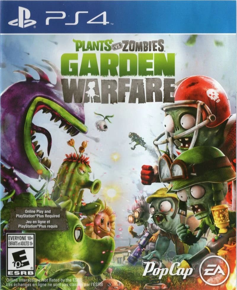 Plants vs. Zombies: Garden Warfare box art