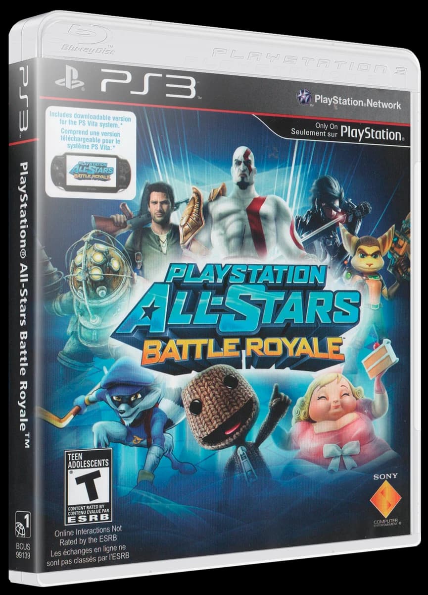 Playstation All-Stars Battle Royale box art