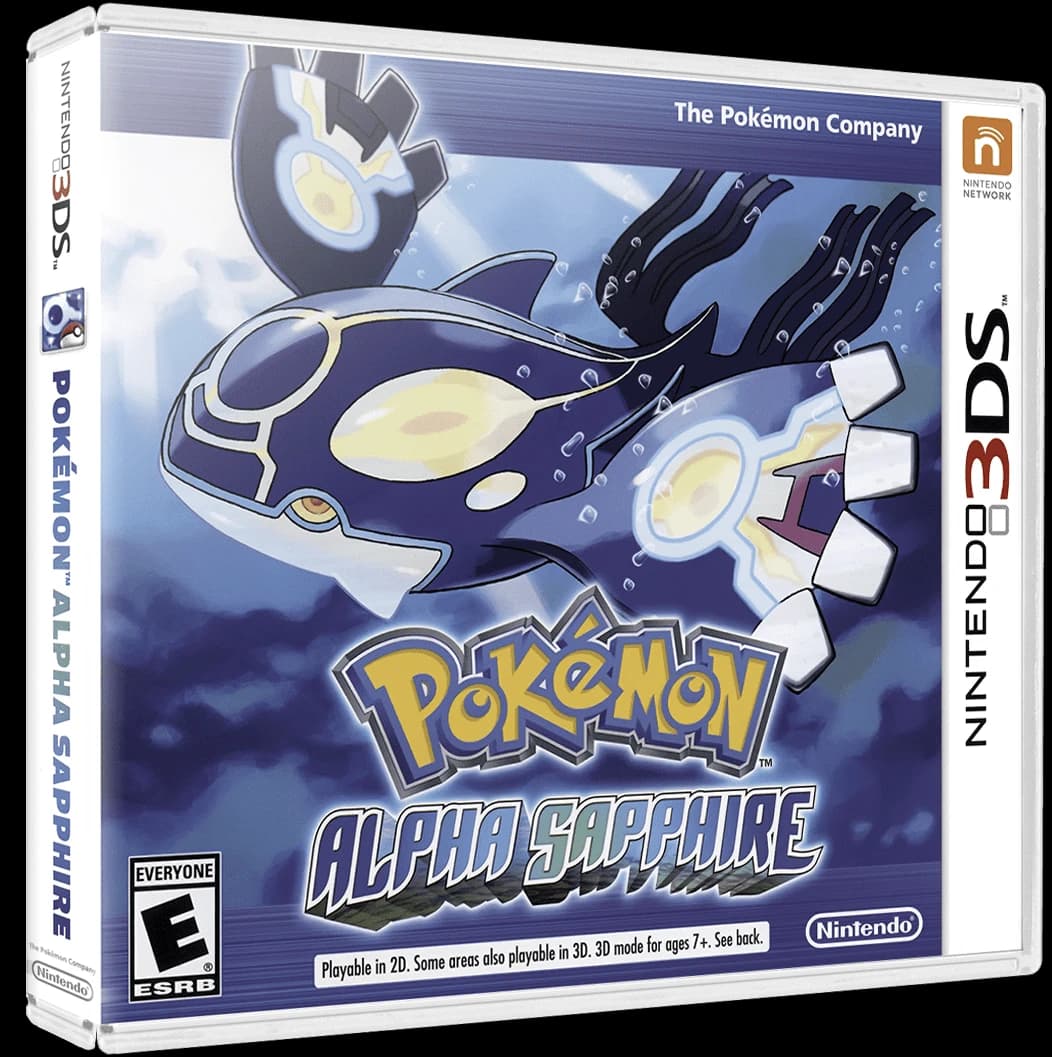 Pokemon Alpha Sapphire box art