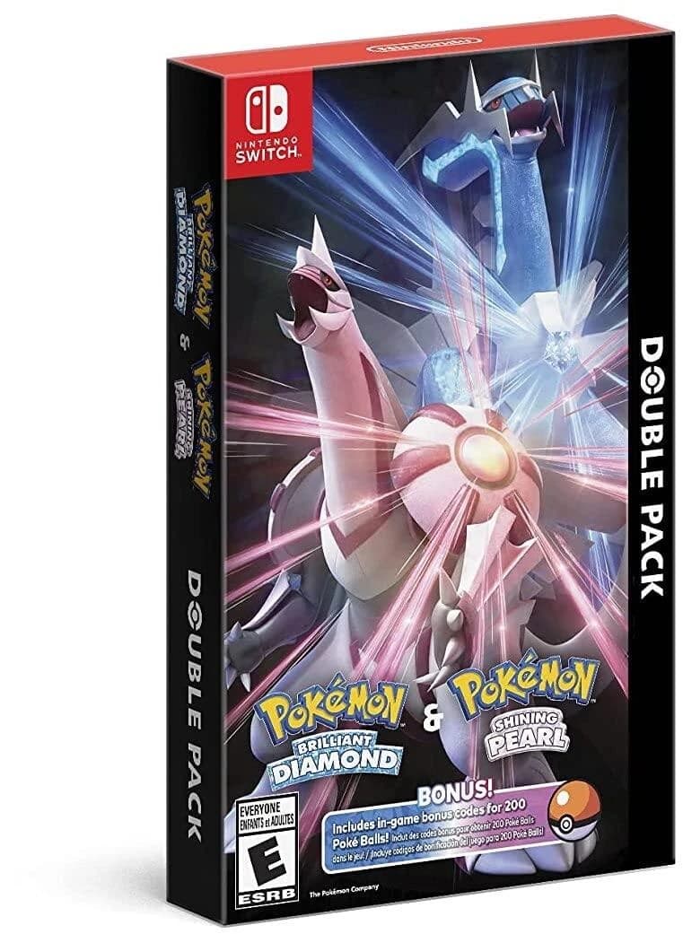Pokemon Brilliant Diamond & Shining Pearl Double Pack box art