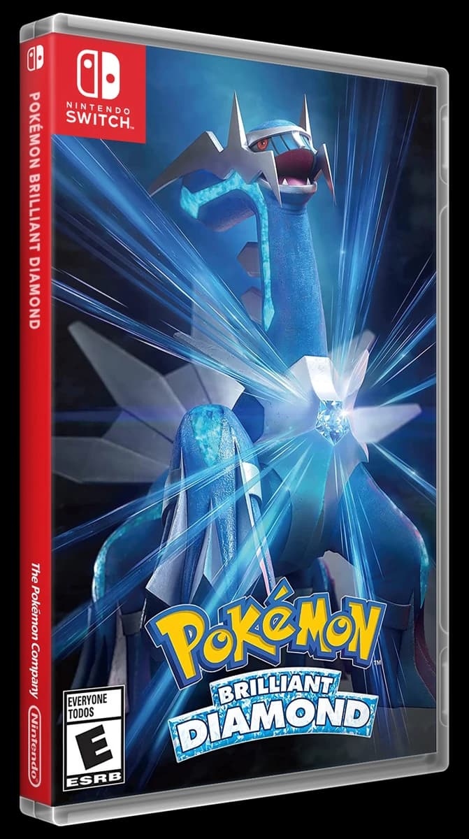 Pokemon Brilliant Diamond box art