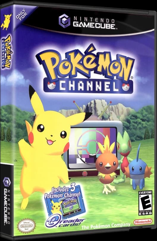 Pokemon Channel 3D box (NA)