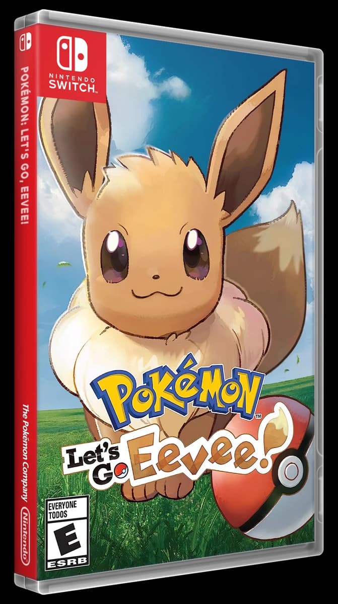 Pokemon Let's Go Eevee box art