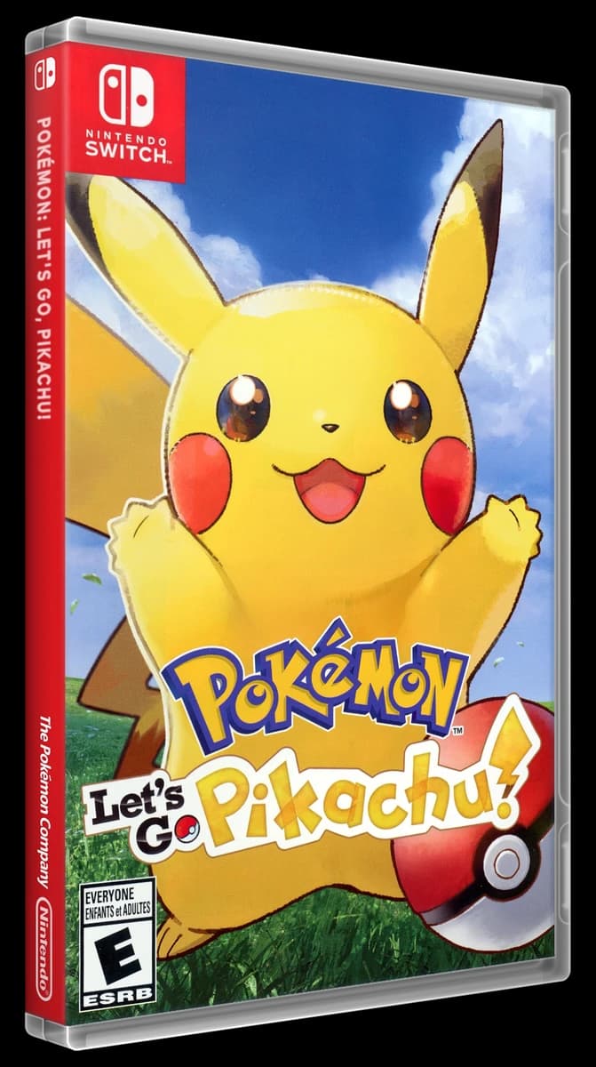 Pokemon Let's Go Pikachu box art