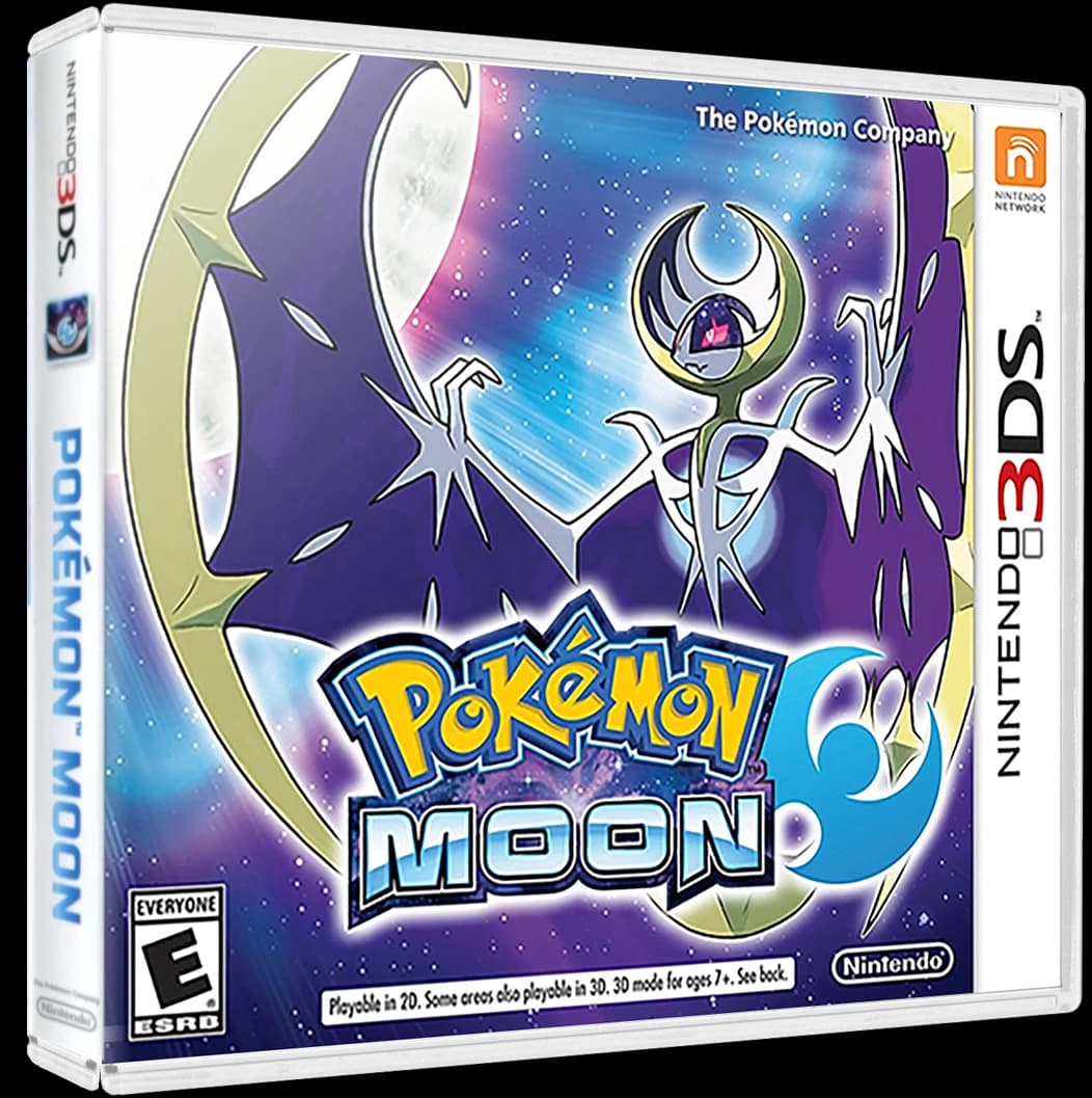 Pokemon Moon box art
