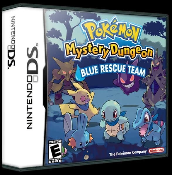 Pokemon Mystery Dungeon Blue Rescue Team box art