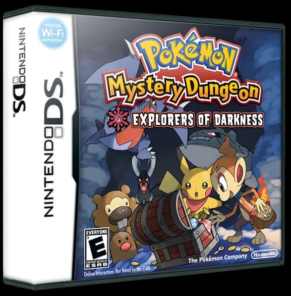 Pokemon Mystery Dungeon Explorers of Darkness 3D box (NA)