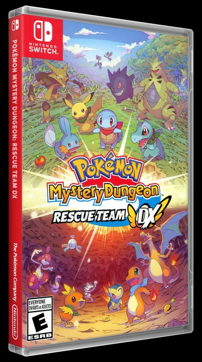 Pokemon Mystery Dungeon: Rescue Team DX box art