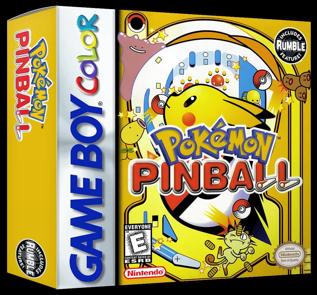 Pokemon Pinball 3D box (NA)