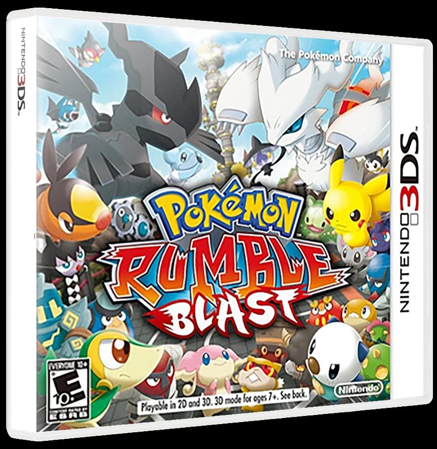Pokemon Rumble Blast box art