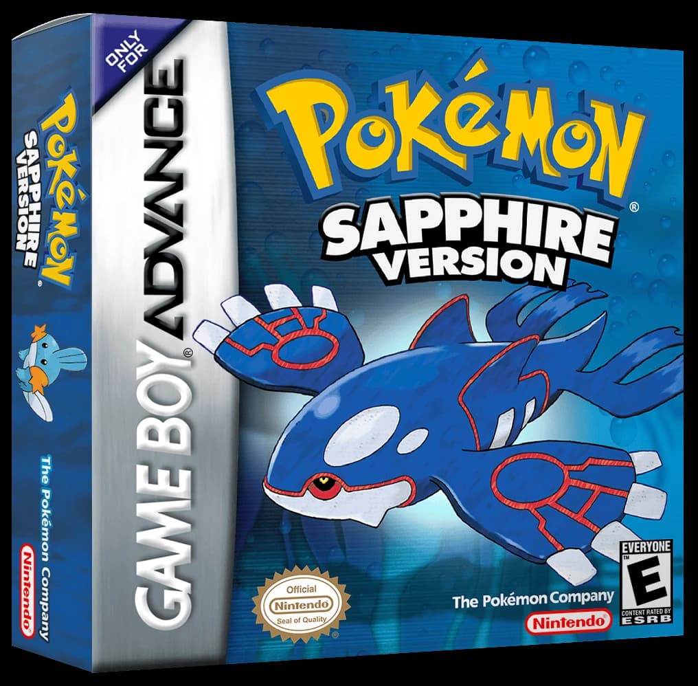 Pokemon Sapphire box art