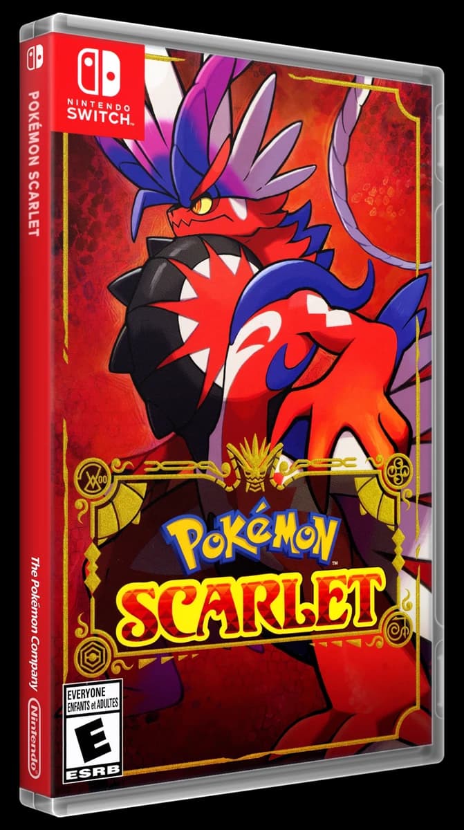 Pokemon Scarlet box art