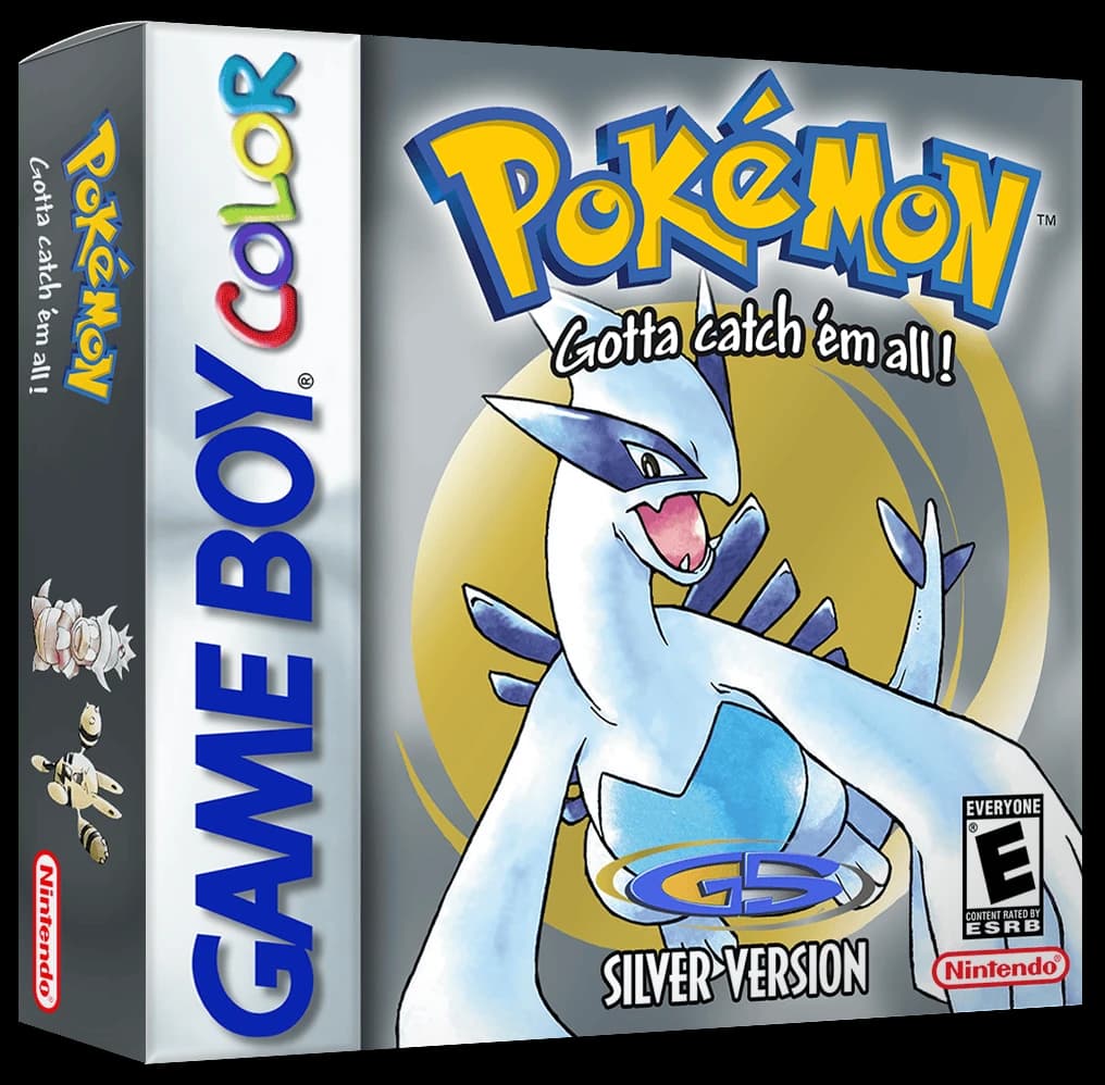 Pokemon Silver 3D box (NA)