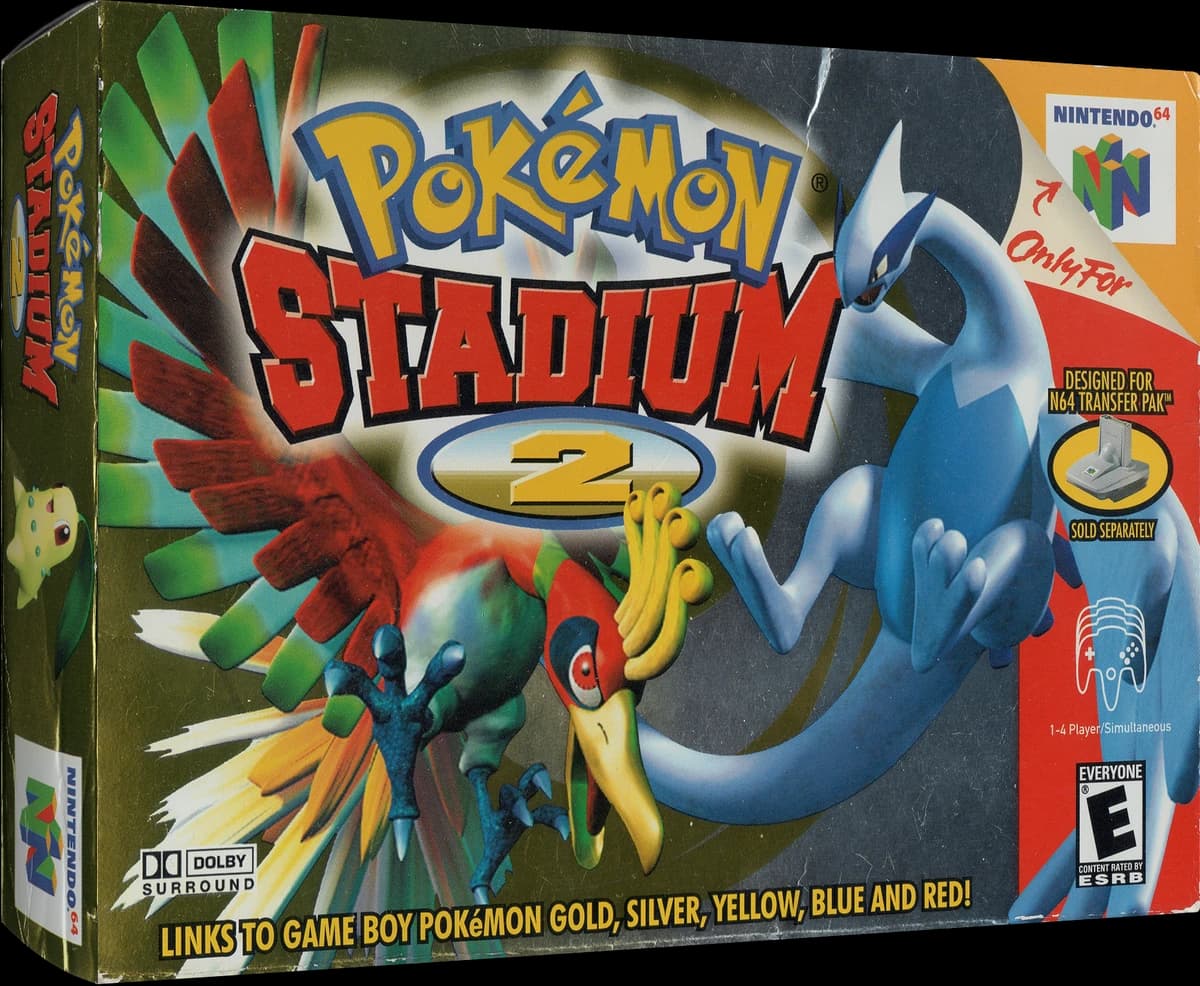 Pokemon Stadium 2 box art