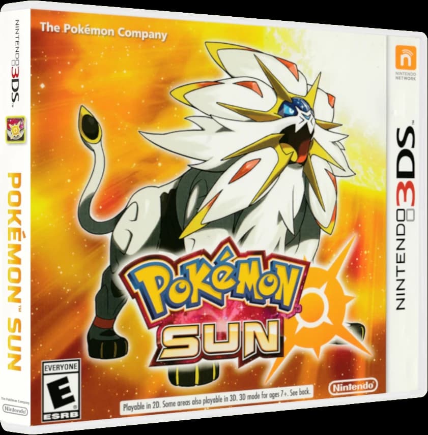 Pokemon Sun box art