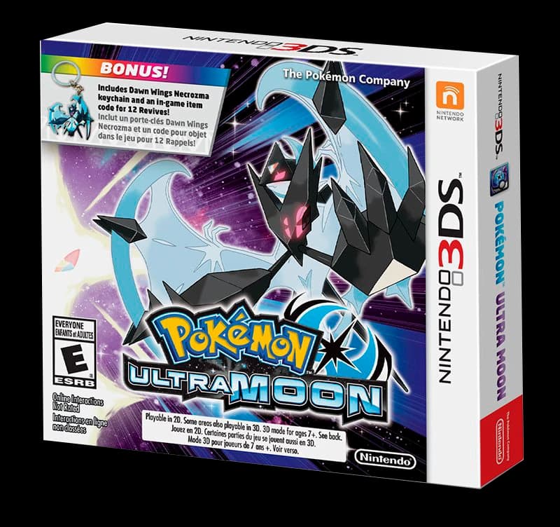 Pokemon Ultra Moon box art