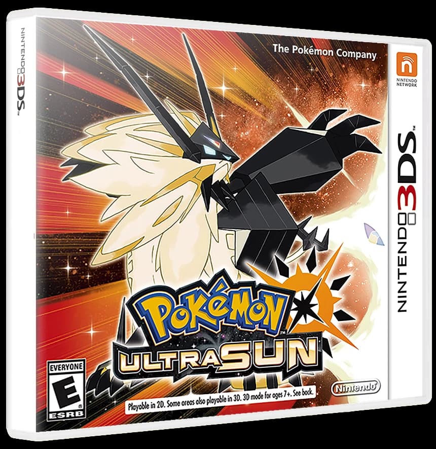 Pokemon Ultra Sun box art