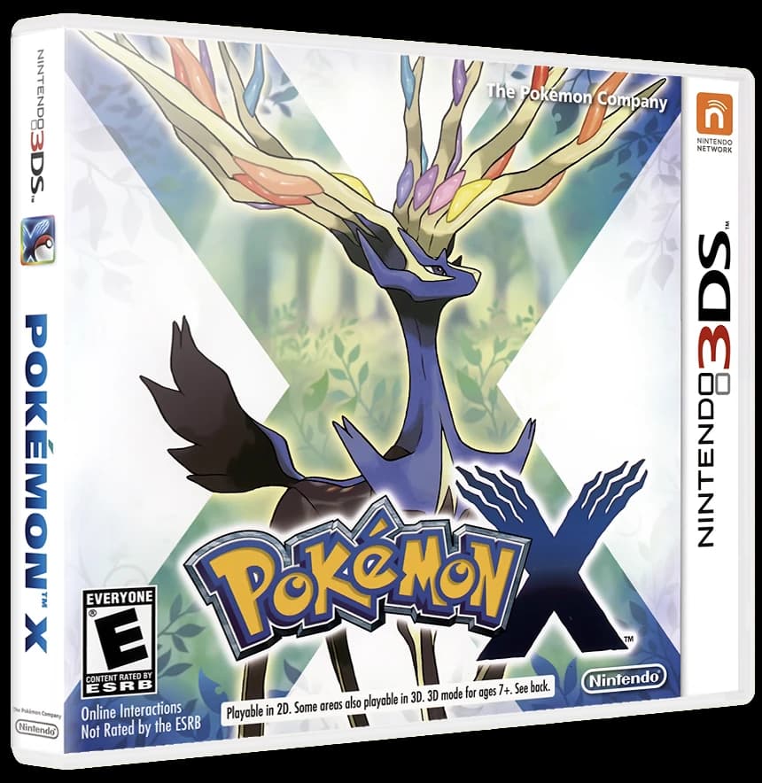 Pokemon X box art