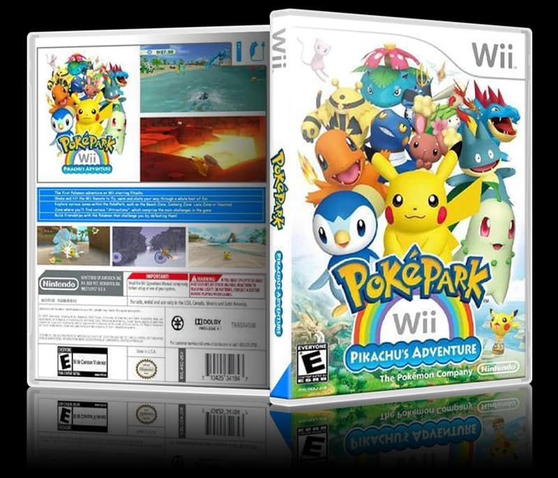 PokePark Wii: Pikachu's Adventure box art
