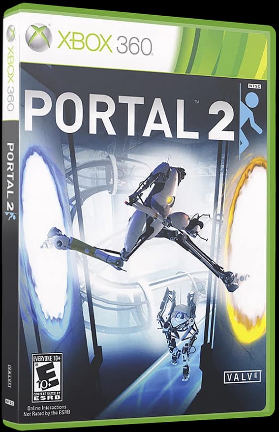 Portal 2 3D box (NA)