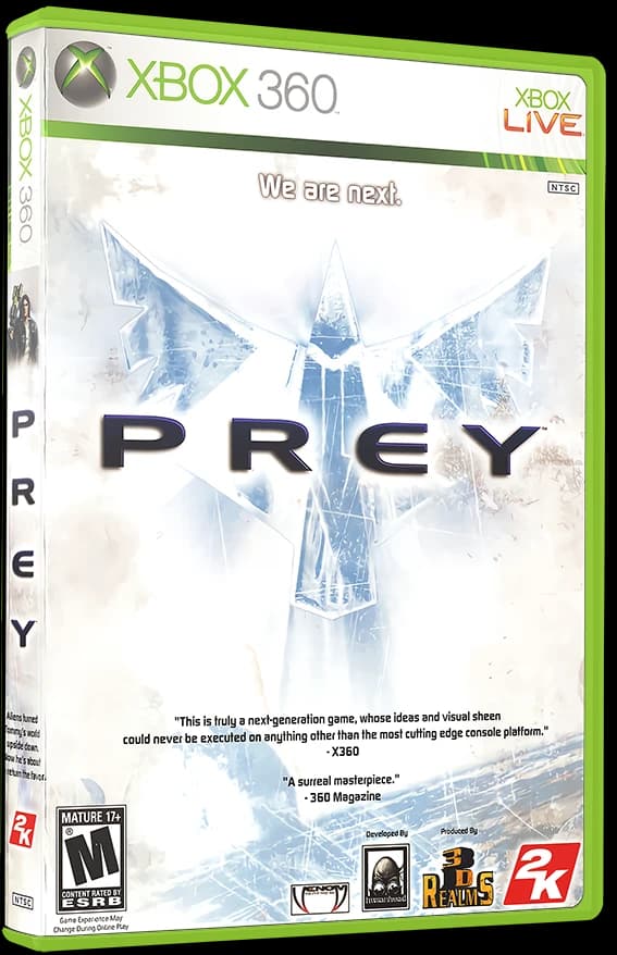 Prey box art