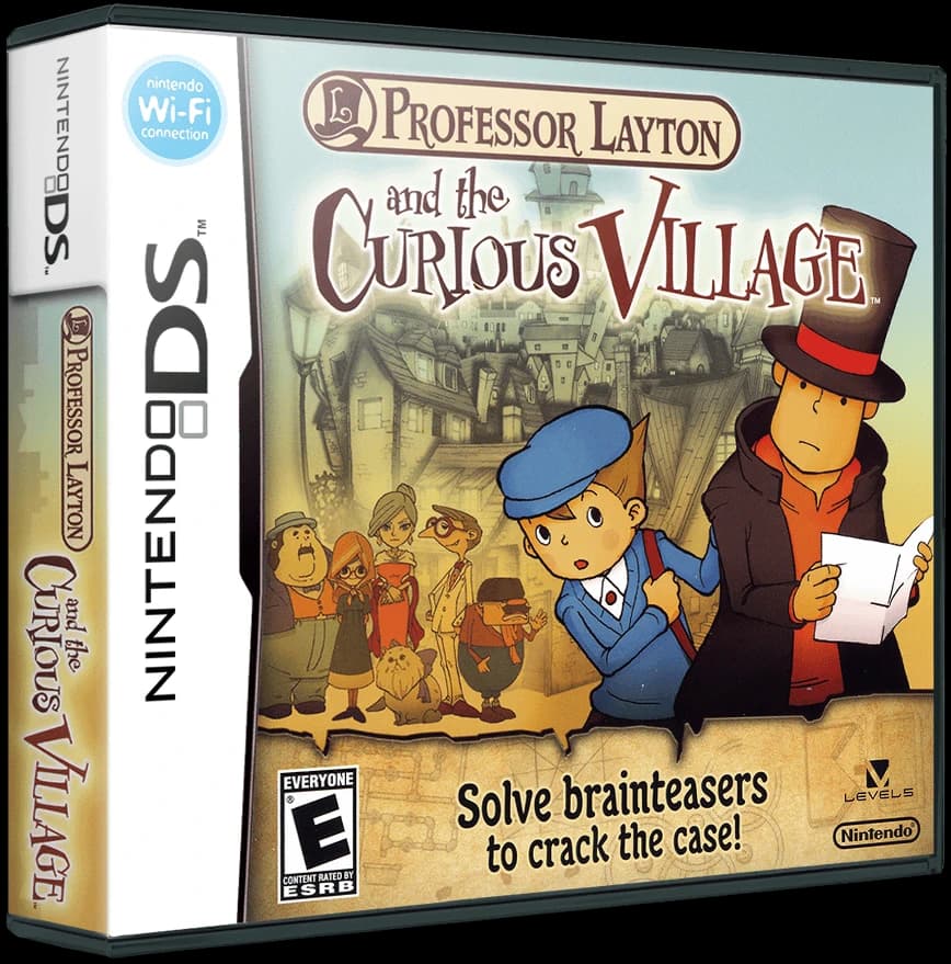Professor Layton and the Curious Village box art