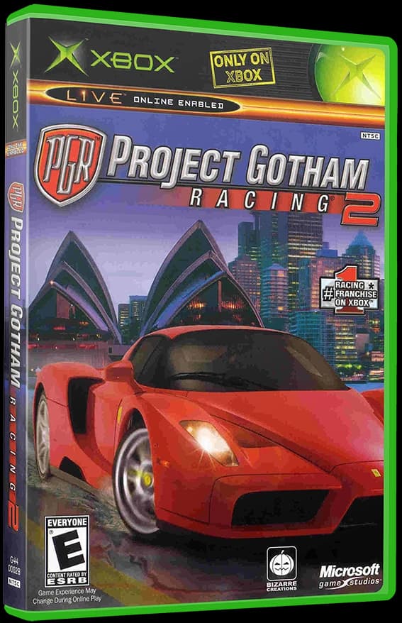 Project Gotham Racing 2 box art