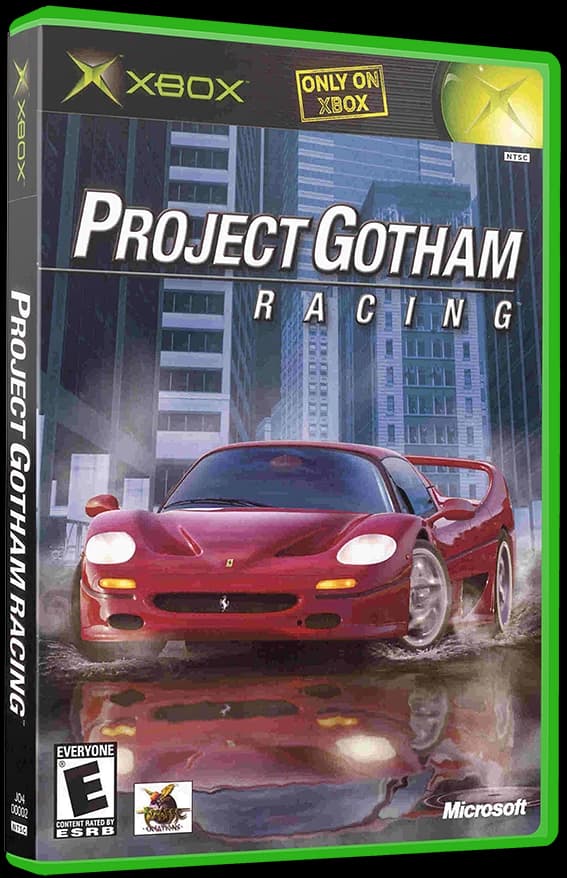 Project Gotham Racing box art
