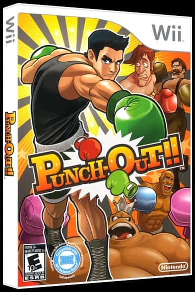 Punch-Out 3D box (NA)