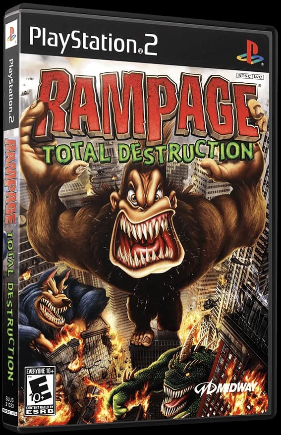 Rampage Total Destruction box art