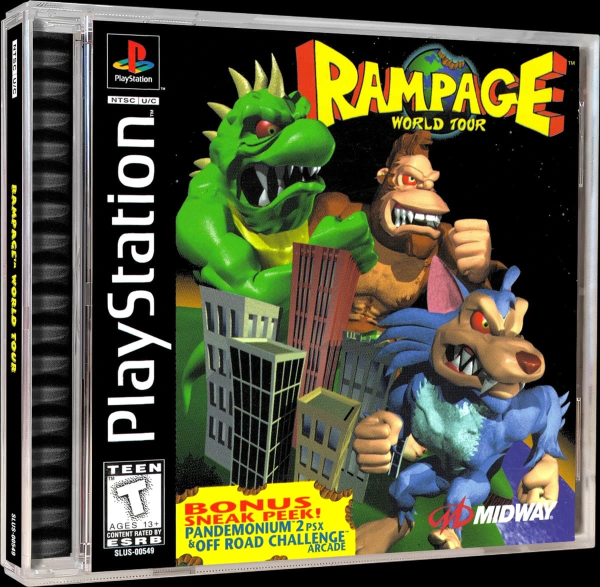 Rampage World Tour box art