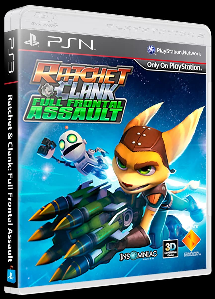 Ratchet & Clank: Full Frontal Assault box art