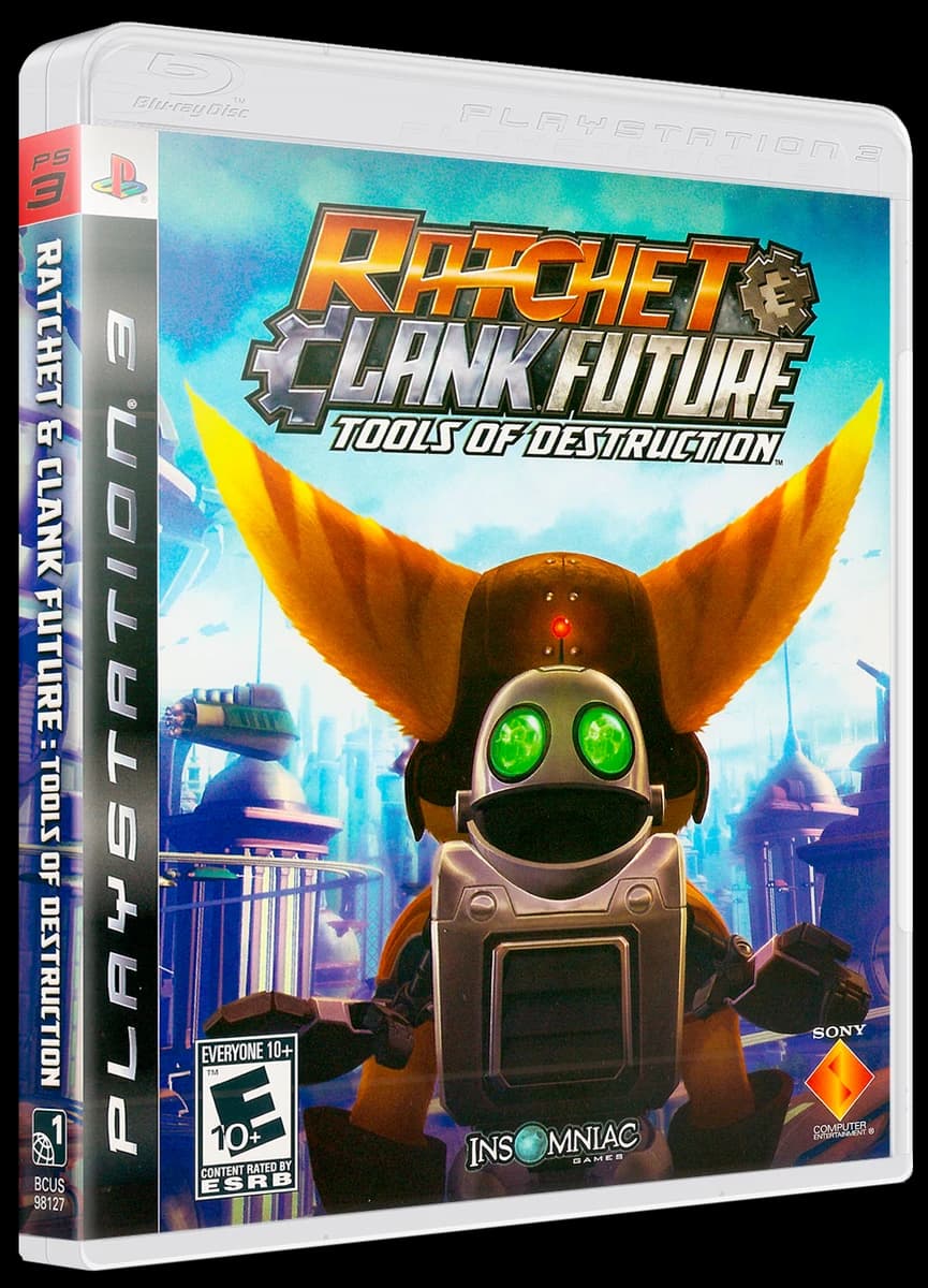 Ratchet & Clank Future: Tools of Destruction box art