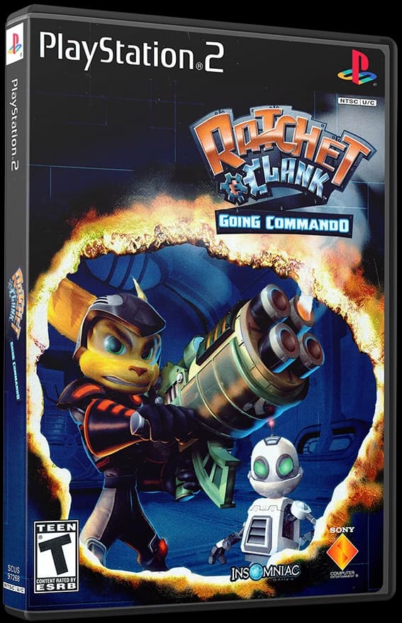 Ratchet & Clank Going Commando box art
