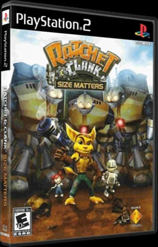 Ratchet & Clank Size Matters box art