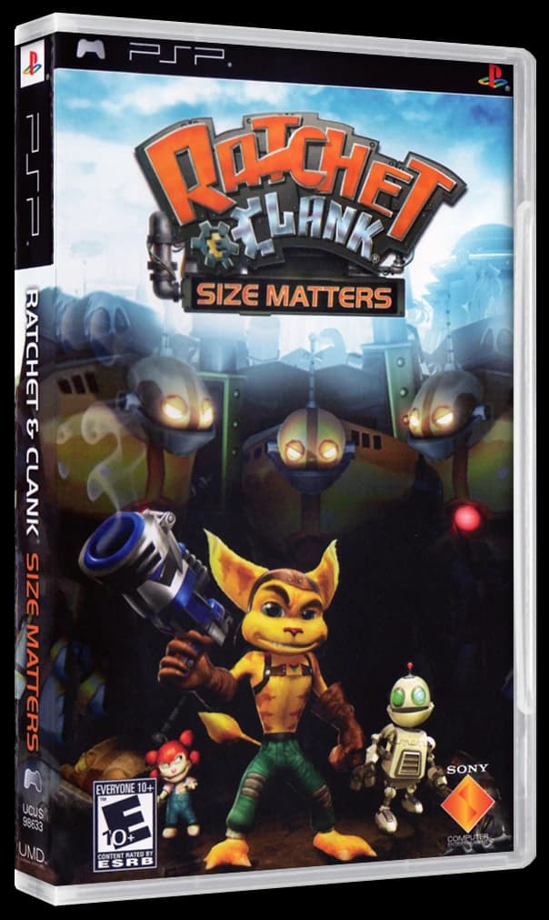 Ratchet & Clank Size Matters box art