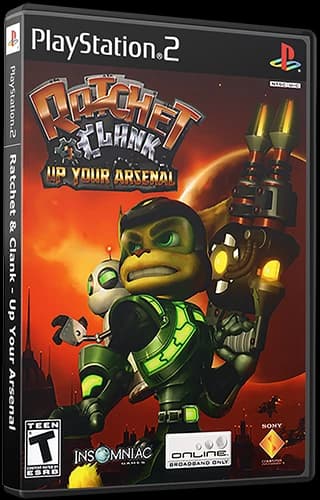 Ratchet & Clank Up Your Arsenal box art