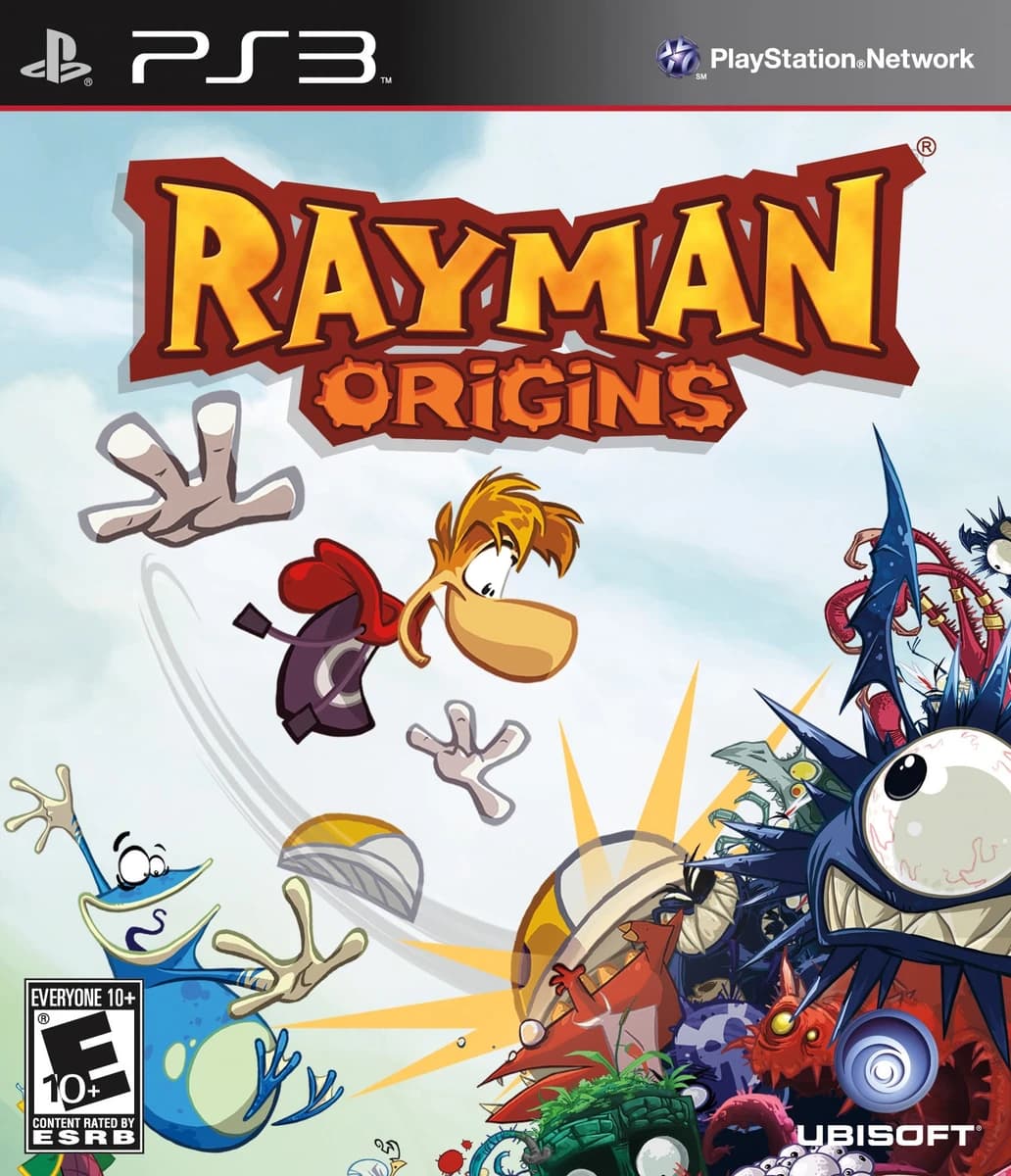 Rayman Origins box art