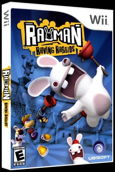 Rayman Raving Rabbids box art