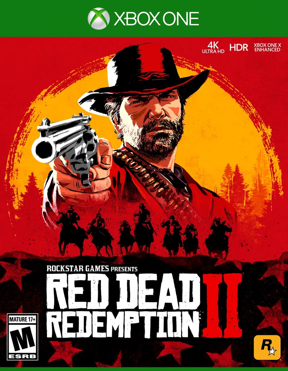 Red Dead Redemption 2 box front (NA)