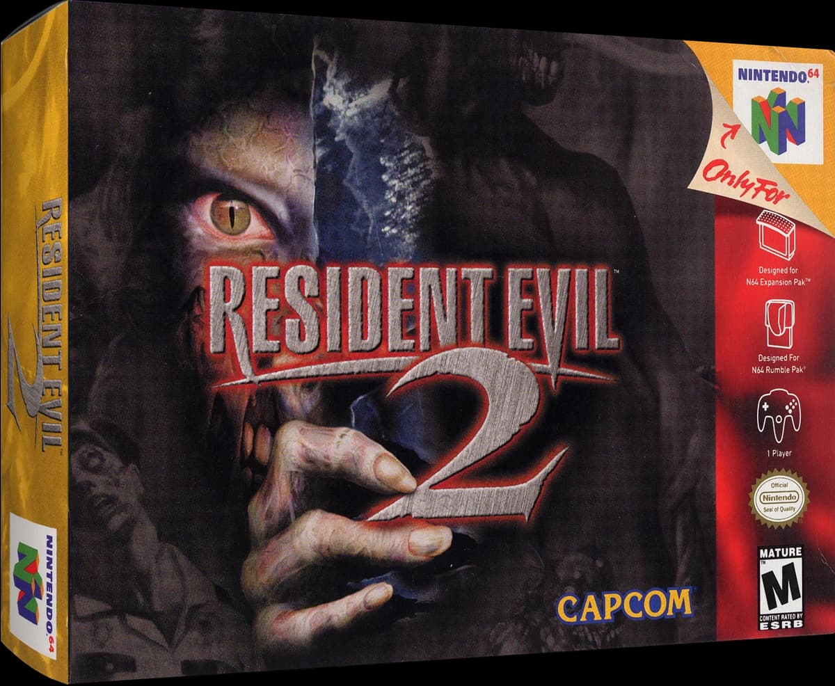 Resident Evil 2 box art