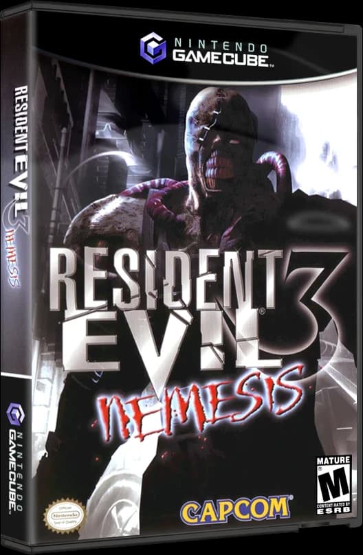 Resident Evil 3 Nemesis 3D box (NA)