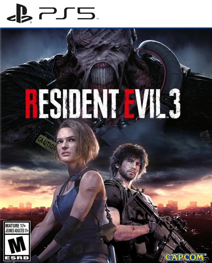 Resident Evil 3 box art