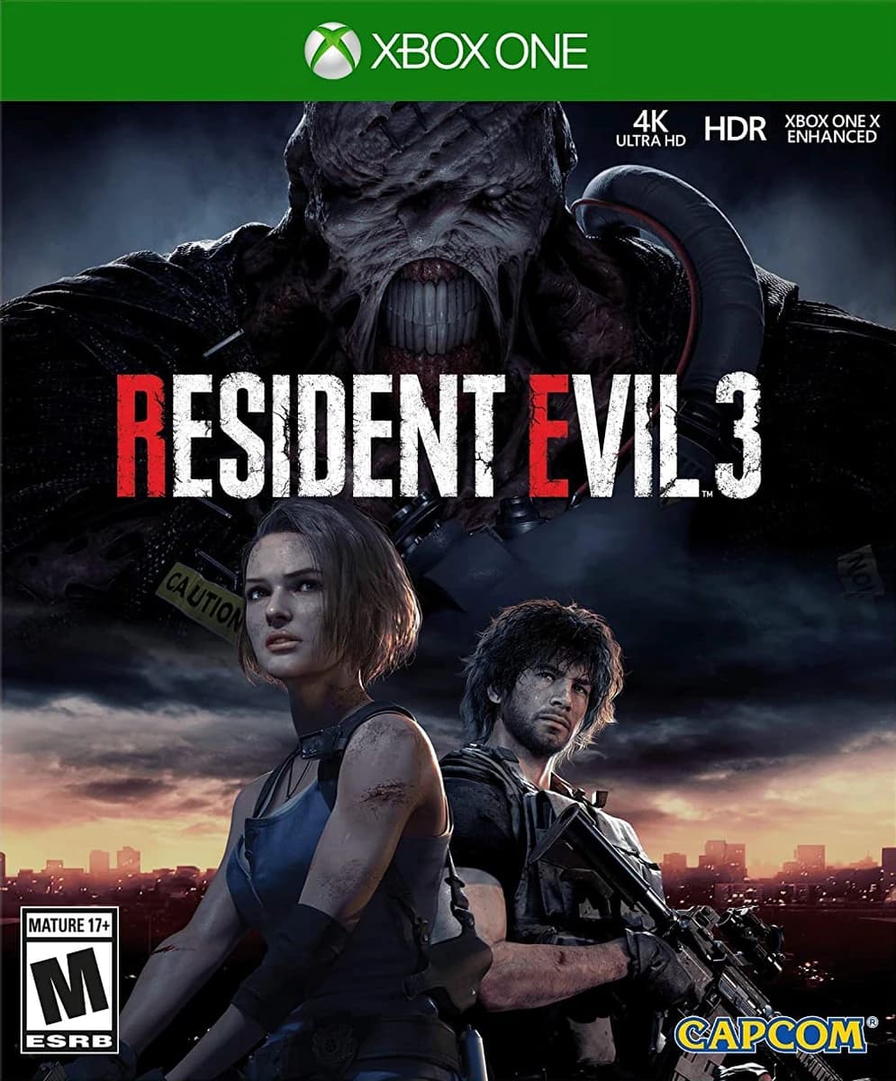 Resident Evil 3 box art