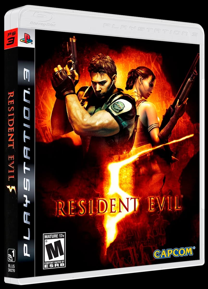 Resident Evil 5 box art