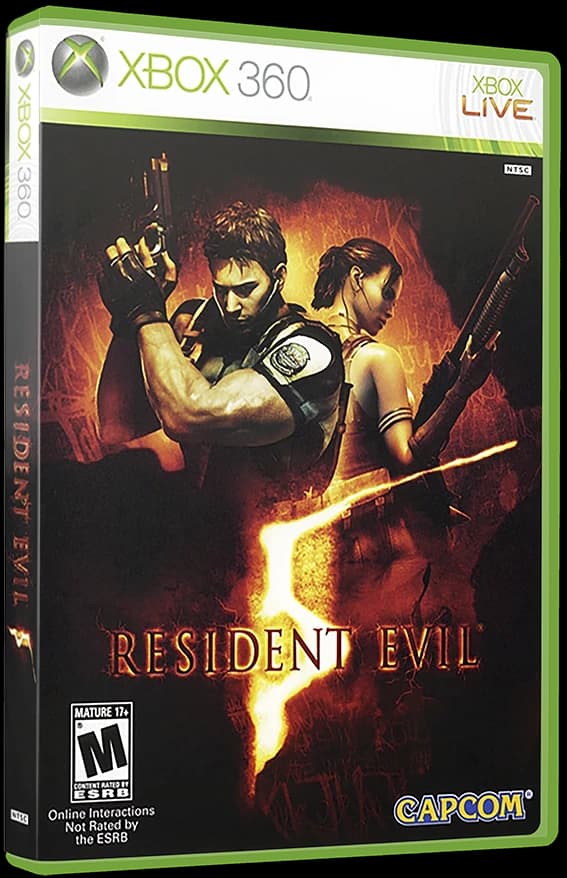 Resident Evil 5 box art
