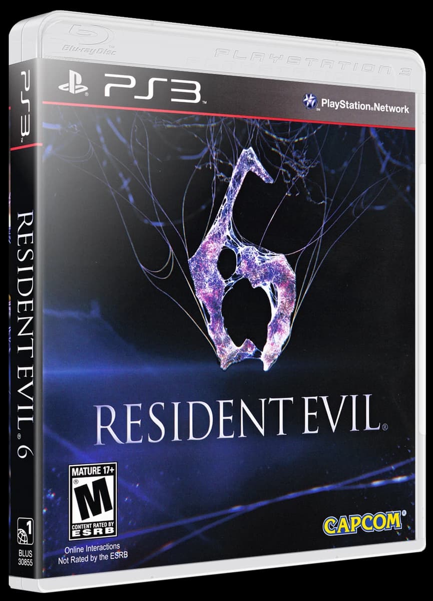 Resident Evil 6 3D box (WORLD)