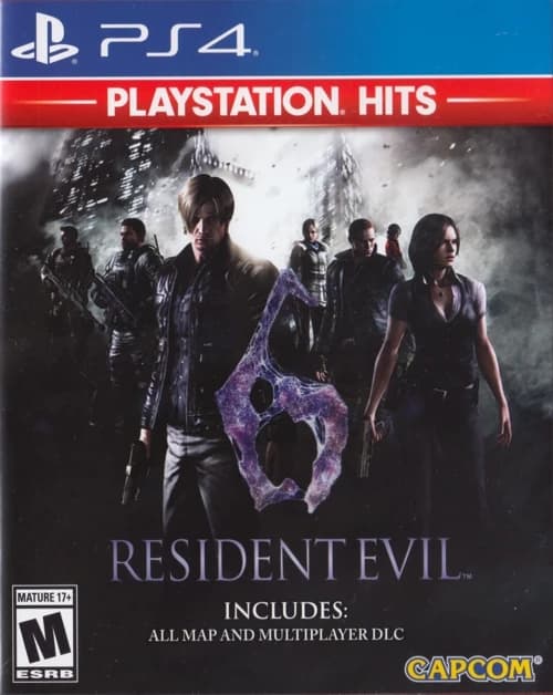 Resident Evil 6 box art